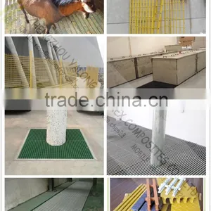 Various Specification Fiber Reinforced Grating, High Strengh and Anti Corrosion Fiber Reinforced Plastic Floor Grating thumbnail-3