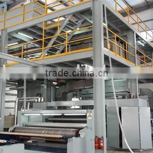 Non Woven Fabric Making Machine/PP Non Woven Fabric Production Line /automatic Nonwoven Polyester Wadding Fabric Making Machines thumbnail-3