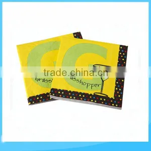 Full Rinted Paper Table Napkin Paper Napkin With Several Size for Custom thumbnail-5