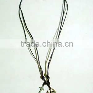 Genuine Leather Handmade Jewelry Necklaces thumbnail-1