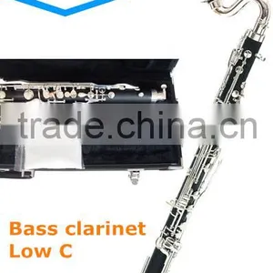 Professional Low C Bass Clarinet Hard Rubber Body Nickel Palted thumbnail-2