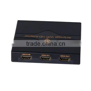 WIFI + 2 Port Hdmi to Hdmi Switcher Support 4K/1080P/3D thumbnail-1