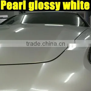 Glossy Pearl White Vinyl Sticker Matte Film With High Quality 100% Guarantee Factory Wholesale thumbnail-1