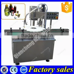 Shanghai Supplier Automatic Bottle Capping Machine,glass Bottle Metal Cap Capping Machine Supplier's Choice thumbnail-1