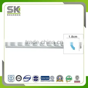 Decorative PU Carved Foam Cornice Moulding Factory Cost PU Foam Carved Carving Cornices Mouldings thumbnail-2