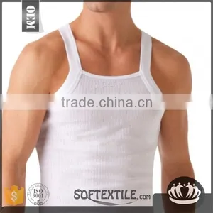 Factory Price Latest Model Fantastic Wholesale Plain Loose Tank Top thumbnail-4