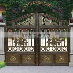 New Kinds of Aluminum Main Gate/aluminum Door Designs for Sale thumbnail-1