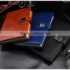 Luxury Leather Cover Note Book for Business , Waterproof Notepad thumbnail-2