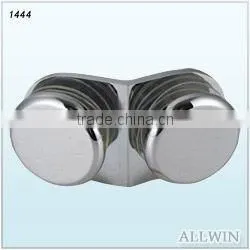 Solid Brass 135 Glass Shelf Connector Clips thumbnail-1