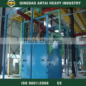 Big Casting or Steel Parts Rotary Table Shot Blast Clean-up Machine thumbnail-1