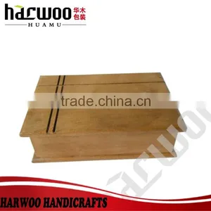 Unfinished Wooden Storage Box,simple Wooden Box With Engraved Logo,presentation Gift Packaging Box thumbnail-1