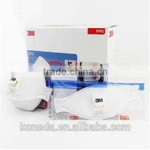 3M 9332, 9332+ FFP3 Mask Non-woven 3m Mask FFP3 Respirator Mask thumbnail-1