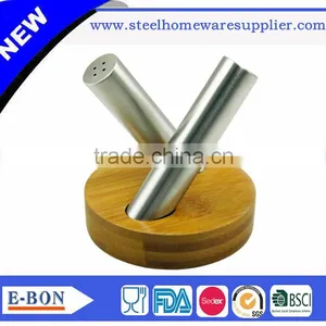 High Quality Stainless Steel Salt and Pepper Mill for High Material thumbnail-1
