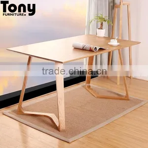 Dinning Table Solid Wood Table Study Table thumbnail-1