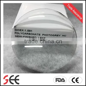 Factory Outlets 1.591 PC PGX S/F Ophthalmic Lenses Polycarbonate Semi-finsished thumbnail-2
