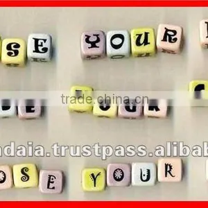 Pastel Color Alphabet Beads thumbnail-1