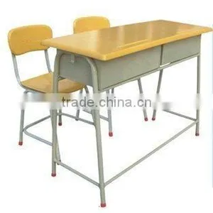 Student Double Desks and Chairs, Kids School Furniture in School Sets TF-9321 thumbnail-1
