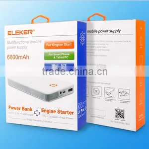 Multi-function Mini Battery Car Jump Starter 6600mAh 12v/24v Car Jump Starter thumbnail-4