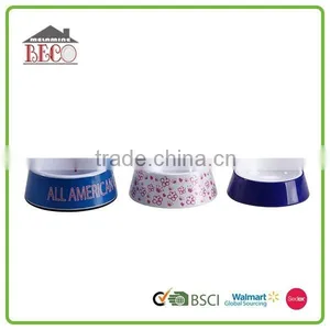 Fashion Design Colorful Anti Broken Water Bowls for Dog Pet thumbnail-1