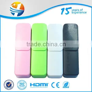 Small MOQ Gift for Girls Portable Power Bank 2600mAh for Smartphone thumbnail-3