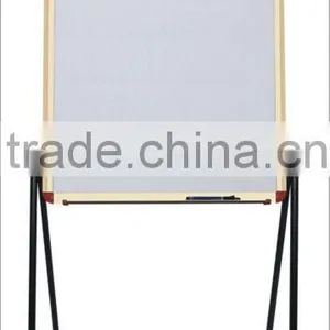 Double Side Flip Chart Stand With Paper Whiteboard With Easel for Office School Supplier thumbnail-2