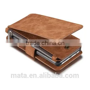 Zipper Wallet Design PU Leather Cover Case For Samsung thumbnail-2
