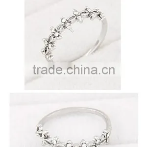 Korean Fashion Sweet OL Personality Ring With Pure and Fresh Flowers thumbnail-4