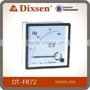 RPM Frequency Meter 72X72 DE-FR72 DT-FR72 380V 55-65Hz thumbnail-1