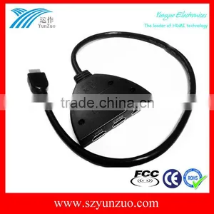 HDMI 3x1 Switcher HD With IR thumbnail-1