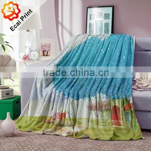 2016 Colourful Custom Made Printing Blanket on the Bed thumbnail-1