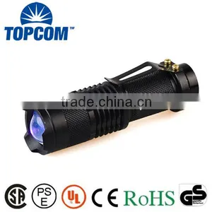 Mini Pocket UV LED 395NM Ultra Violet Zoomable UV Black Light Torch thumbnail-1