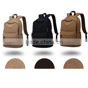 Casual Style Pure Cotton Canvas Backpack Sports Backpack thumbnail-5
