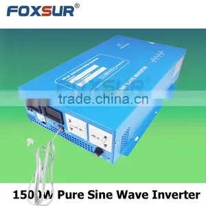 High Efficiency Pure Sine Wave Inverter 1500W 12V DC to 110V AC, DC to AC Solar Power Inverter Industrial Inverter thumbnail-3