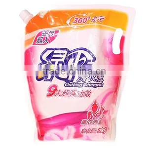 Stand up Refill Packaging Bag for Liquid Laundry Detergent thumbnail-1