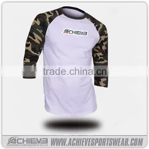 Cheap Plain Short Sleeve Baseball T-shirt, Custom Stripe Baseball Jersey Supplier's Choice thumbnail-2