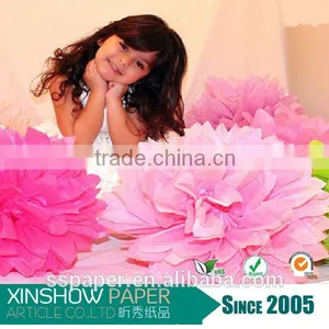 Colorful DIY Tissue Paper Flowers for Wedding Decoration Car Flower thumbnail-1