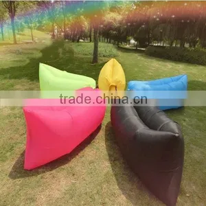 Fabric Material and Living Room Furniture Sofa Bed Inflatable Sleeping Nylon 210T Material Inflatable Air Sofa thumbnail-2