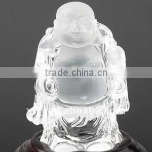 Natural Equisite Clear Quartz Crystal Buddha thumbnail-1