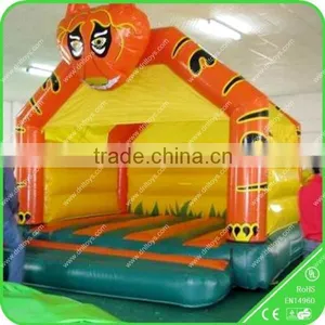 Used Commerical Yellow Style Inflatable Bouncer for Sale thumbnail-1