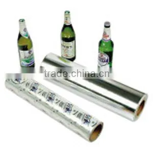 High Glossy Vacuum Embossed Laminated Printing Silver Foil Paper thumbnail-1