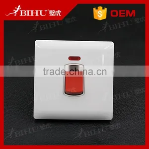 BIHU White PC 4 Gang 1 Way or 2 Way Bed Control Wall Switch and Socket thumbnail-6