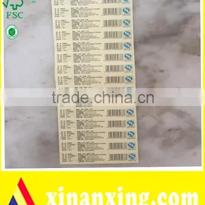 Full Color Printing Special Paper With Embossing Sticker thumbnail-1