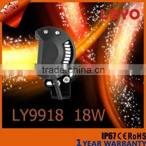 12V Offroad Led Light Bar for Trucks Motorcycle Atv Suv IP67 CE RoHs 18w Led Light Bar Wholesale thumbnail-4