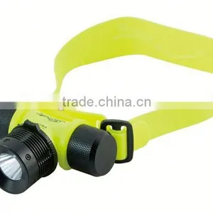 FT50 IPX8 Waterproof Plastic Underwater Diving Led Equipment Head Lights ABS Diving Headlight thumbnail-3