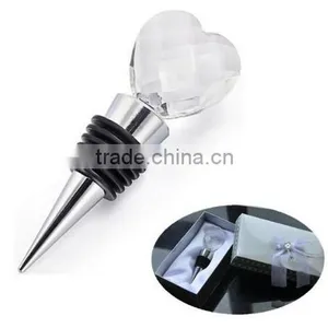 Crystal Heart Bottle Stopper thumbnail-1