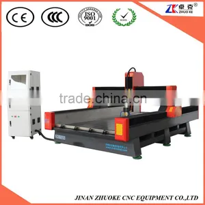 High Speed CNC Router Stone Marble Engraving Machine 1300*2500mm With PCI NCStudio Control System ZK-1325 thumbnail-1