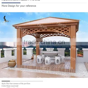2015 Decorative Outdoor Metal Pavilions/luxury Garden Gazebo thumbnail-2