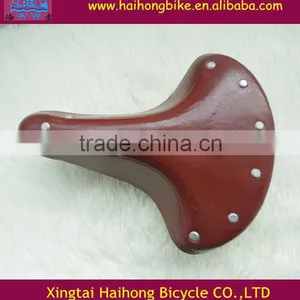 Hot Popular Cow Leather Saddle for Road Bikes at Wholesale Price thumbnail-1