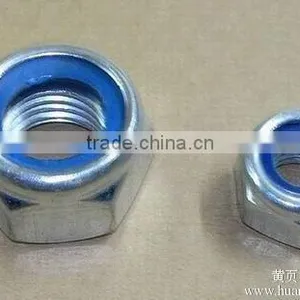 Nylon Lock Nut Unc ,unf Nylon Insert Nuts With DIN985,DIN982 Zinc Plated M6,m8,m10,m12,m14,m16,m18,m20 thumbnail-2