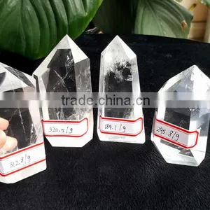 Top Quality Clear Crystal Wand Quartz Crystal Point for Wholesale thumbnail-2